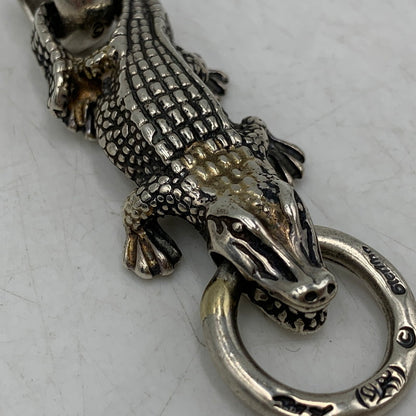 【中古品】【メンズ/レディース】 BILL WALL LEATHER ビルウォールレザー BABY ALLIGATOR PENDANT ペンダントトップ アクセサリー 192-260919-as-27-izu カラー：シルバー 万代Net店