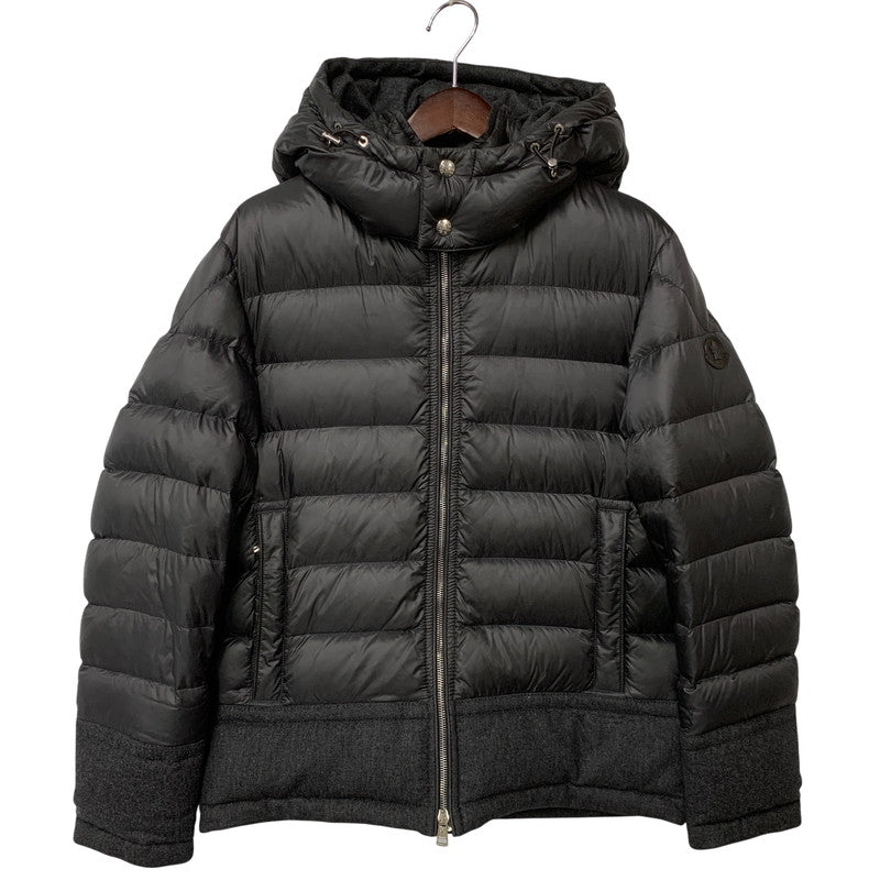 【中古品】【メンズ】 MONCLER モンクレール C20914185685 53334 RIOM GIUBBOTTO DOWN JACKET リオム ダウン ジャケット アウター 141-260912-kh-05-izu サイズ：1 カラー：ブラック 万代Net店