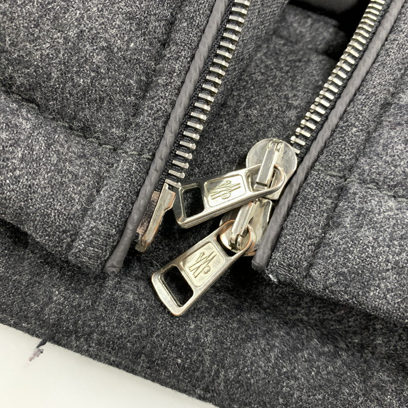 【中古品】【メンズ】 MONCLER モンクレール C20914185685 53334 RIOM GIUBBOTTO DOWN JACKET リオム ダウン ジャケット アウター 141-260912-kh-05-izu サイズ：1 カラー：ブラック 万代Net店