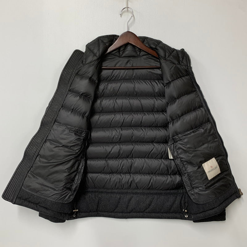 【中古品】【メンズ】 MONCLER モンクレール C20914185685 53334 RIOM GIUBBOTTO DOWN JACKET リオム ダウン ジャケット アウター 141-260912-kh-05-izu サイズ：1 カラー：ブラック 万代Net店