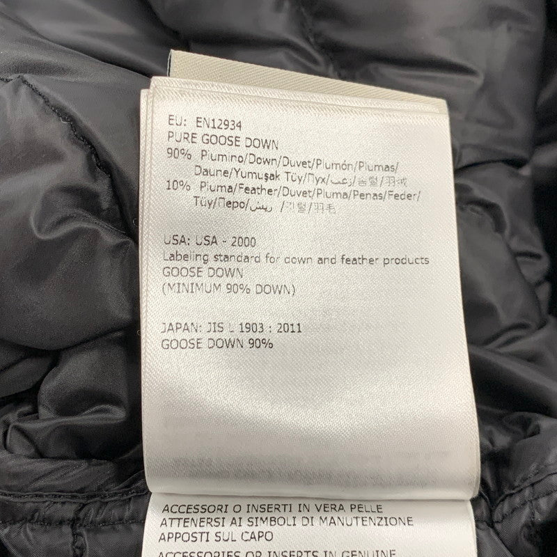【中古品】【メンズ】 MONCLER モンクレール C20914185685 53334 RIOM GIUBBOTTO DOWN JACKET リオム ダウン ジャケット アウター 141-260912-kh-05-izu サイズ：1 カラー：ブラック 万代Net店