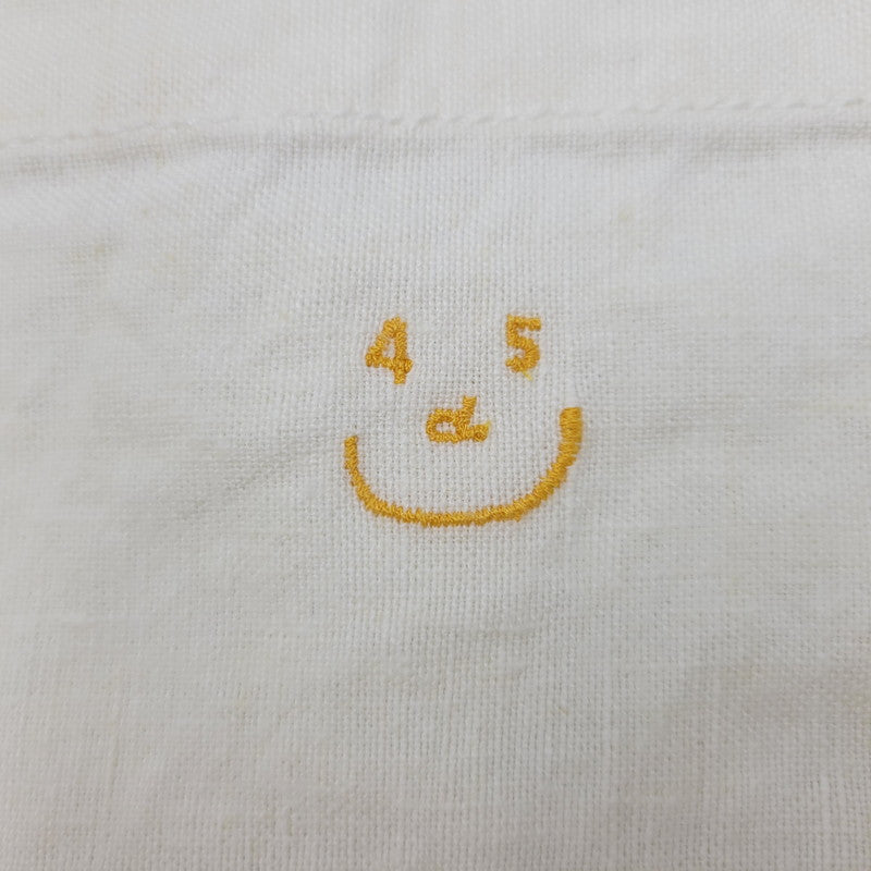【中古品】【メンズ/レディース】 45R フォーティファイブアール リネン ナスッピーくん 45星 トートバッグ カバン 鞄 188-260920-as-07-izu カラー：ホワイト 万代Net店