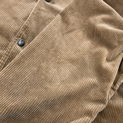 【中古品】【メンズ】 POLO RALPH LAUREN ポロ・ラルフローレン CORDUROY COACH JACKET コーデュロイ コーチ ジャケット アウター 147-260912-kh-07-izu サイズ：L カラー：ブラウン系 万代Net店