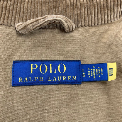 【中古品】【メンズ】 POLO RALPH LAUREN ポロ・ラルフローレン CORDUROY COACH JACKET コーデュロイ コーチ ジャケット アウター 147-260912-kh-07-izu サイズ：L カラー：ブラウン系 万代Net店