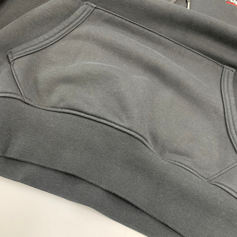 【中古品】【メンズ】 POLO SPORT RALPH LAUREN ポロスポーツラルフローレン RELAXED FIT HOODED SWEATSHIRT リラックス フィット フーデッド スウェットシャツ パーカー 147-260912-kh-12-izu サイズ：L カラー：ブラック 万代Net店