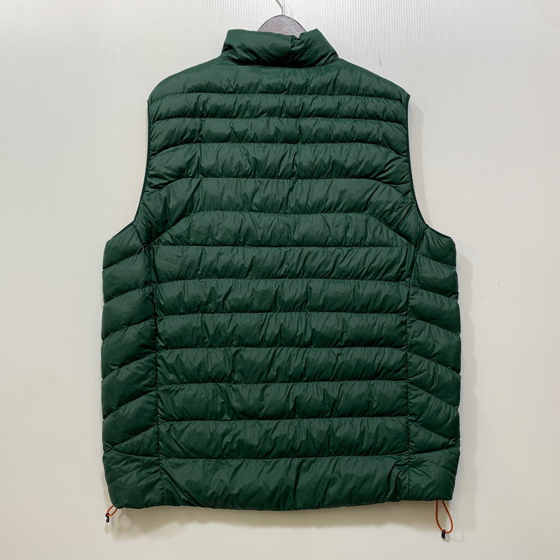 【中古品】【メンズ】 RLX RALPH LAUREN アールエルエックス ラルフローレン LIGHT DOWN VEST ライトダウンベスト 147-260921-as-29-izu サイズ：L カラー：グリーン 万代Net店