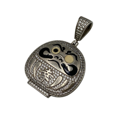 【中古品】【メンズ/レディース】 AVALANCHE アヴァランチ 925 DARUMA PENDANT TOP ダルマ ペンダントトップ アクセサリー 192-260913-as-18-izu カラー：シルバー 万代Net店