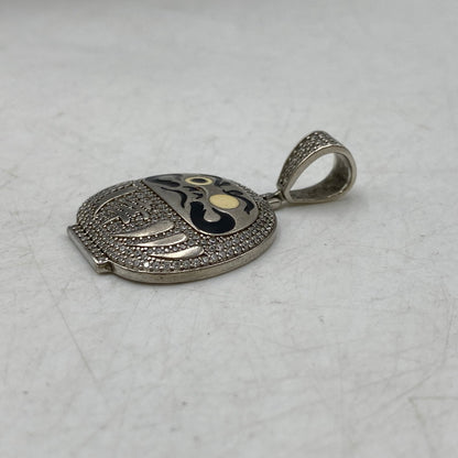 【中古品】【メンズ/レディース】 AVALANCHE アヴァランチ 925 DARUMA PENDANT TOP ダルマ ペンダントトップ アクセサリー 192-260913-as-18-izu カラー：シルバー 万代Net店