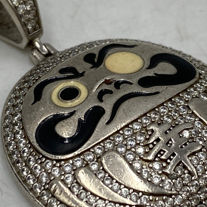 【中古品】【メンズ/レディース】 AVALANCHE アヴァランチ 925 DARUMA PENDANT TOP ダルマ ペンダントトップ アクセサリー 192-260913-as-18-izu カラー：シルバー 万代Net店