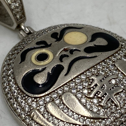 【中古品】【メンズ/レディース】 AVALANCHE アヴァランチ 925 DARUMA PENDANT TOP ダルマ ペンダントトップ アクセサリー 192-260913-as-18-izu カラー：シルバー 万代Net店