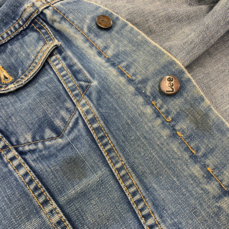 【現状渡し品】【メンズ】 Lee リー DENIM JACKET デニムジャケット 146-260921-as-34-izu カラー：インディゴ 万代Net店