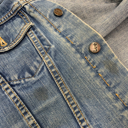 【現状渡し品】【メンズ】 Lee リー DENIM JACKET デニムジャケット 146-260921-as-34-izu カラー：インディゴ 万代Net店
