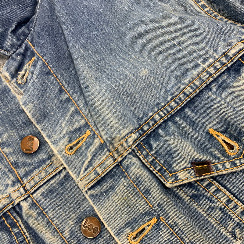 【現状渡し品】【メンズ】 Lee リー DENIM JACKET デニムジャケット 146-260921-as-34-izu カラー：インディゴ 万代Net店