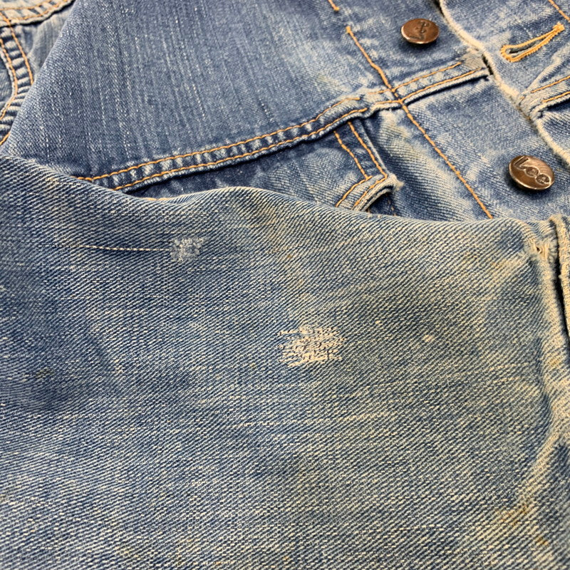 【現状渡し品】【メンズ】 Lee リー DENIM JACKET デニムジャケット 146-260921-as-34-izu カラー：インディゴ 万代Net店