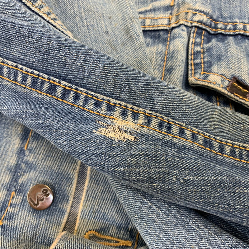 【現状渡し品】【メンズ】 Lee リー DENIM JACKET デニムジャケット 146-260921-as-34-izu カラー：インディゴ 万代Net店
