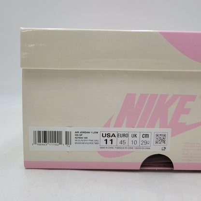 【中古美品】【メンズ】 NIKE ナイキ×TRAVIS SCOTT トラヴィス スコットIQ7604-100 AIR JORDAN エアジョーダン 1 RETRO LOW OG レトロ オージー スニーカー 靴 160-260913-ya-07-izu サイズ：29cm カラー：MUSLIN/SHY PINK-SAIL 万代Net店