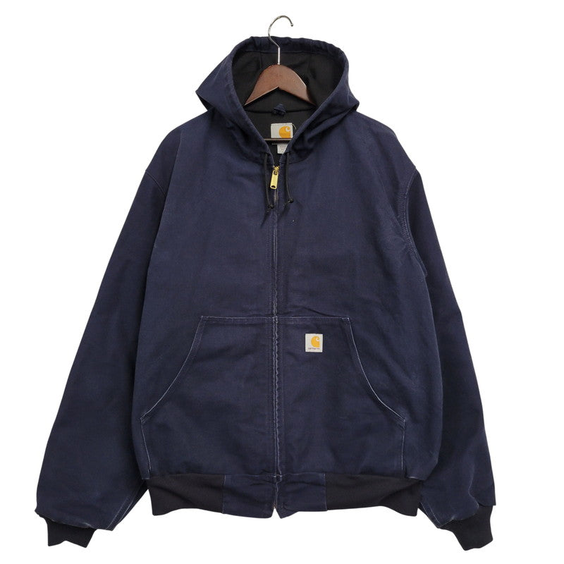 【中古品】【メンズ】 Carhartt カーハート ACTIVE JACKET J131-DNY アクティブジャケット 146-260912-as-08-izu サイズ：L カラー：ネイビー 万代Net店