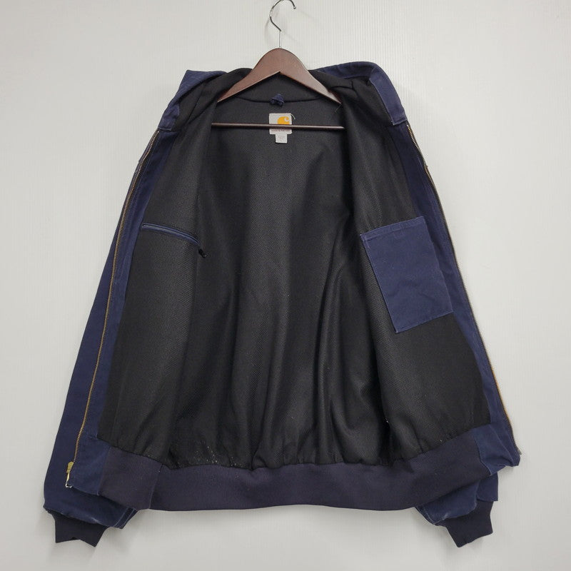 【中古品】【メンズ】 Carhartt カーハート ACTIVE JACKET J131-DNY アクティブジャケット 146-260912-as-08-izu サイズ：L カラー：ネイビー 万代Net店