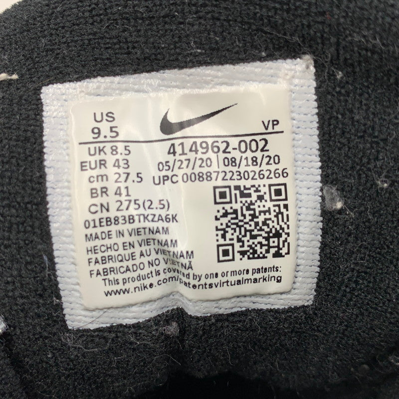 【中古品】【メンズ】 NIKE ナイキ AIR MORE UPTEMPO 414962-002 エア モアアップテンポ スニーカー 靴 160-260913-as-14-izu サイズ：27.5cm カラー：BLACK/WHITE-BLACK 万代Net店