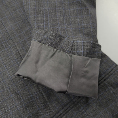 【中古品】【メンズ】 COMME DES GARCONS HOMME DEUX コムデギャルソンオムドゥ WOOL DOCKING CHECK TAILORED JACKET DD-J028 AD2019 チェック テーラードジャケット 140-260912-as-06-izu サイズ：S カラー：グレー 万代Net店