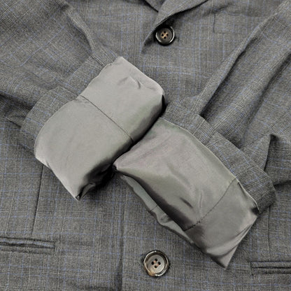 【中古品】【メンズ】 COMME DES GARCONS HOMME DEUX コムデギャルソンオムドゥ WOOL DOCKING CHECK TAILORED JACKET DD-J028 AD2019 チェック テーラードジャケット 140-260912-as-06-izu サイズ：S カラー：グレー 万代Net店