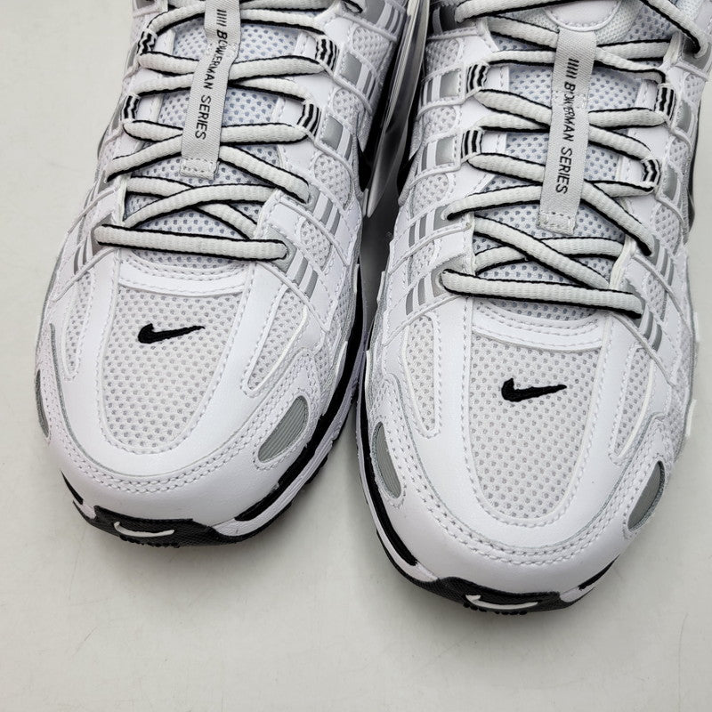 【中古美品】【メンズ】 NIKE ナイキ CD6404-107 P-6000 スニーカー シューズ靴 160-260913-ya-05-izu サイズ：27cm カラー：WHITE/BLACK-METALLIC SILVER 万代Net店