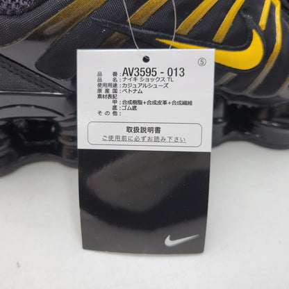 【中古美品】【メンズ】 NIKE ナイキ AV3595-013 SHOX ショックス TL スニーカー シューズ 靴 160-260915-ya-17-izu サイズ：27cm カラー：BLACK/UNIVERSITY GOLD 万代Net店
