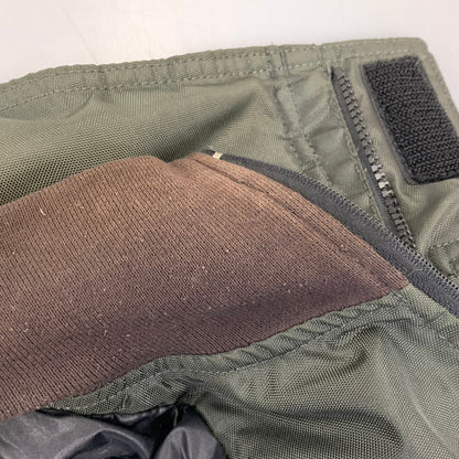 【中古品】【メンズ】 KUSHITANI クシタニ K-341-91 NYLON BIKER JACKET ナイロン バイカー ジャケット アウター 146-260921-kh-07-izu サイズ：L カラー：カーキ 万代Net店