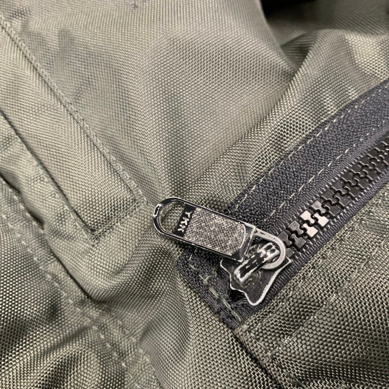 【中古品】【メンズ】 KUSHITANI クシタニ K-341-91 NYLON BIKER JACKET ナイロン バイカー ジャケット アウター 146-260921-kh-07-izu サイズ：L カラー：カーキ 万代Net店