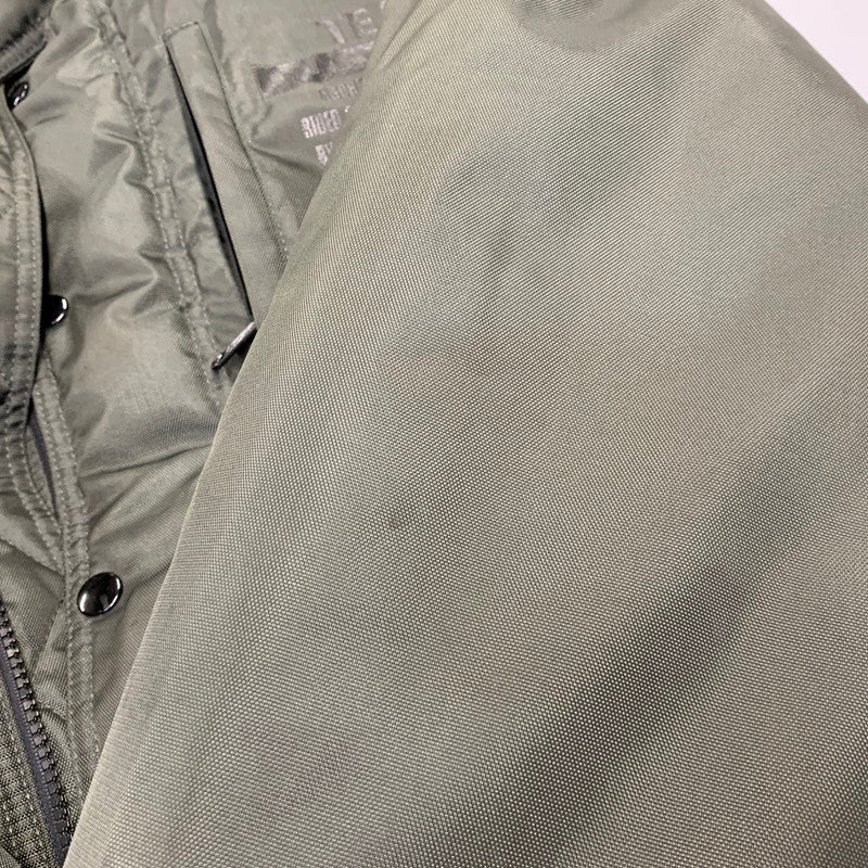 【中古品】【メンズ】 KUSHITANI クシタニ K-341-91 NYLON BIKER JACKET ナイロン バイカー ジャケット アウター 146-260921-kh-07-izu サイズ：L カラー：カーキ 万代Net店