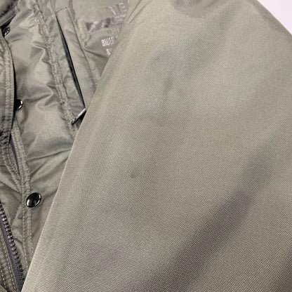 【中古品】【メンズ】 KUSHITANI クシタニ K-341-91 NYLON BIKER JACKET ナイロン バイカー ジャケット アウター 146-260921-kh-07-izu サイズ：L カラー：カーキ 万代Net店