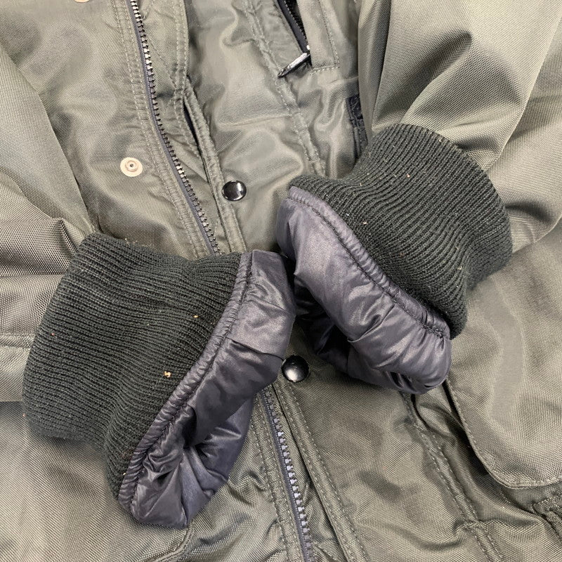 【中古品】【メンズ】 KUSHITANI クシタニ K-341-91 NYLON BIKER JACKET ナイロン バイカー ジャケット アウター 146-260921-kh-07-izu サイズ：L カラー：カーキ 万代Net店