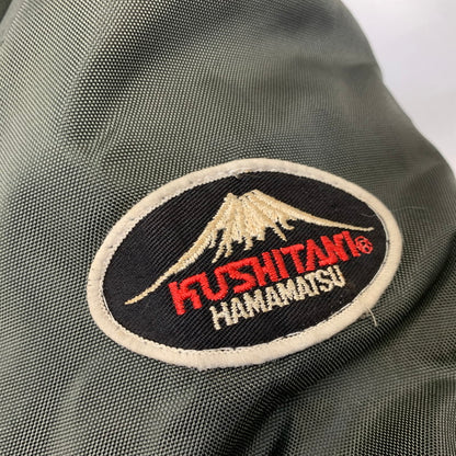 【中古品】【メンズ】 KUSHITANI クシタニ K-341-91 NYLON BIKER JACKET ナイロン バイカー ジャケット アウター 146-260921-kh-07-izu サイズ：L カラー：カーキ 万代Net店