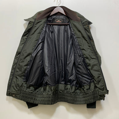 【中古品】【メンズ】 KUSHITANI クシタニ K-341-91 NYLON BIKER JACKET ナイロン バイカー ジャケット アウター 146-260921-kh-07-izu サイズ：L カラー：カーキ 万代Net店