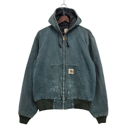 【中古品】【メンズ】 CARHARTT カーハート JQ243 USA製 星タグ 90'S ACTIVE JACKET アクティブ ジャケット アウター 146-260913-ya-01-izu サイズ：M カラー：HUNTER GREEN 万代Net店