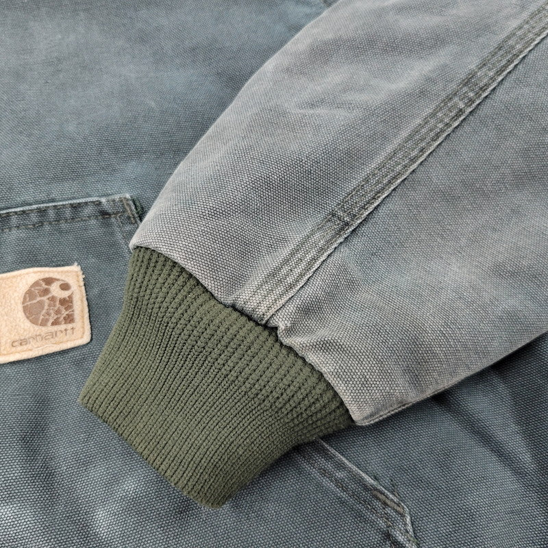 【中古品】【メンズ】 CARHARTT カーハート JQ243 USA製 星タグ 90'S ACTIVE JACKET アクティブ ジャケット アウター 146-260913-ya-01-izu サイズ：M カラー：HUNTER GREEN 万代Net店