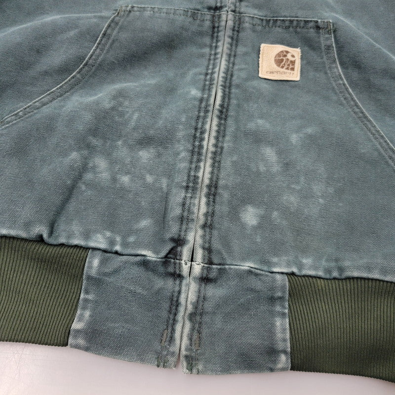 【中古品】【メンズ】 CARHARTT カーハート JQ243 USA製 星タグ 90'S ACTIVE JACKET アクティブ ジャケット アウター 146-260913-ya-01-izu サイズ：M カラー：HUNTER GREEN 万代Net店