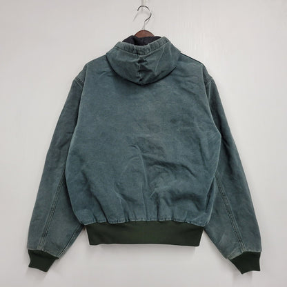 【中古品】【メンズ】 CARHARTT カーハート JQ243 USA製 星タグ 90'S ACTIVE JACKET アクティブ ジャケット アウター 146-260913-ya-01-izu サイズ：M カラー：HUNTER GREEN 万代Net店