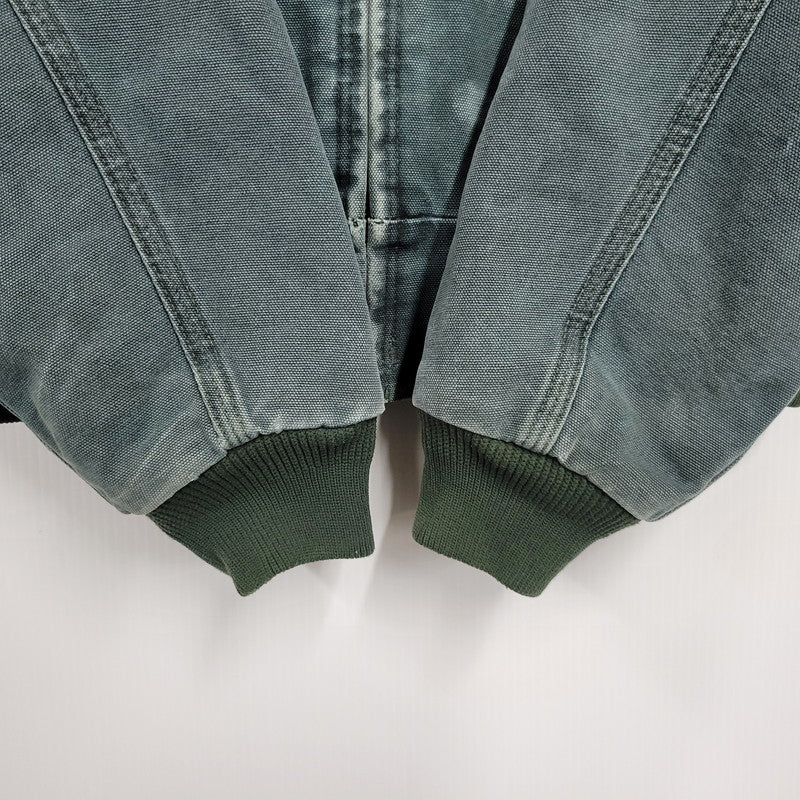 【中古品】【メンズ】 CARHARTT カーハート JQ243 USA製 星タグ 90'S ACTIVE JACKET アクティブ ジャケット アウター 146-260913-ya-01-izu サイズ：M カラー：HUNTER GREEN 万代Net店