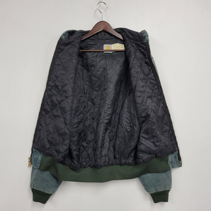 【中古品】【メンズ】 CARHARTT カーハート JQ243 USA製 星タグ 90'S ACTIVE JACKET アクティブ ジャケット アウター 146-260913-ya-01-izu サイズ：M カラー：HUNTER GREEN 万代Net店