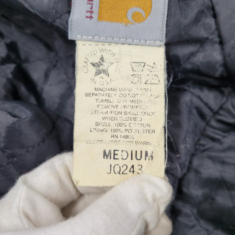 【中古品】【メンズ】 CARHARTT カーハート JQ243 USA製 星タグ 90'S ACTIVE JACKET アクティブ ジャケット アウター 146-260913-ya-01-izu サイズ：M カラー：HUNTER GREEN 万代Net店