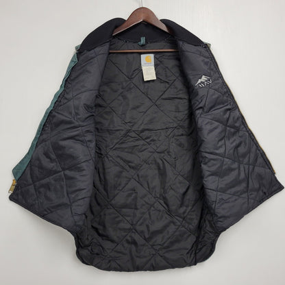【中古品】【メンズ】 CARHARTT カーハート USA製 99年製 VAIL 90’S ACTIVE VEST アクティブ ベスト アウター 146-260913-ya-02-izu サイズ：M カラー：HUNTER GREEN 万代Net店