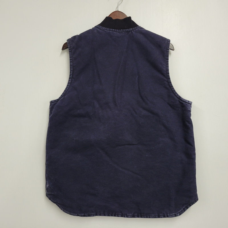 【中古品】【メンズ】 CARHARTT カーハート V02MDT メキシコ製 09年製 00’S ACTIVE VEST アクティブ ベスト アウター 146-260913-ya-03-izu サイズ：M カラー：ネイビー 万代Net店