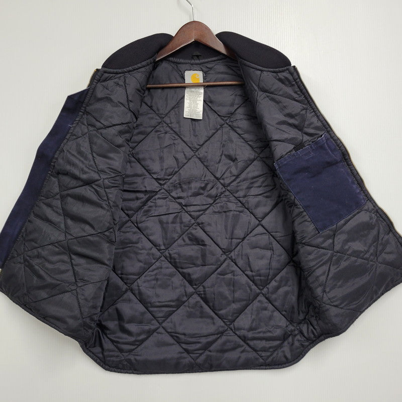 【中古品】【メンズ】 CARHARTT カーハート V02MDT メキシコ製 09年製 00’S ACTIVE VEST アクティブ ベスト アウター 146-260913-ya-03-izu サイズ：M カラー：ネイビー 万代Net店