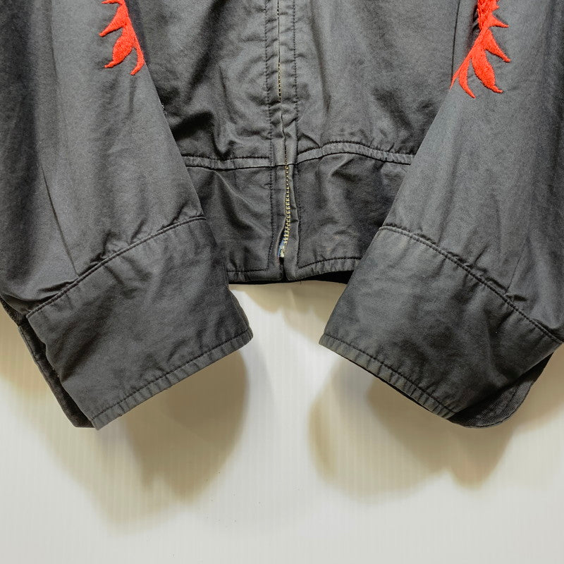 【現状渡し品】【メンズ】 TAILOR TOYO テーラー東洋 COTTON TWILL SUKA JACKET TT12491 コットン ツイル スカジャン ジャケット 145-260913-as-08-izu サイズ：M カラー：ブラック 万代Net店