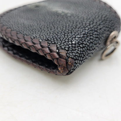 【中古品】【メンズ/レディース】 A&G エーアンドジー COIN CASE コインケース 財布 200-260920-as-09-izu カラー：ブラック系 万代Net店