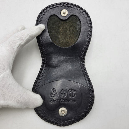 【中古品】【メンズ/レディース】 A&G エーアンドジー COIN CASE コインケース 財布 200-260920-as-09-izu カラー：ブラック系 万代Net店