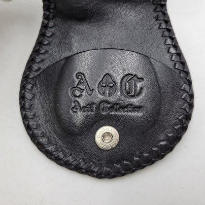 【中古品】【メンズ/レディース】 A&G エーアンドジー COIN CASE コインケース 財布 200-260920-as-09-izu カラー：ブラック系 万代Net店
