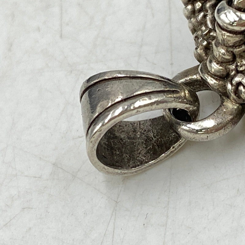 【中古品】【メンズ/レディース】 SAAD サード 925 EAGLE&EAGLE CLAW TURQUOISE OVAL PENDANT TOP イーグル クロー ターコイズ オーバル ペンダントトップ アクセサリー 191-260913-as-20-izu カラー：シルバー×ターコイズ 万代Net店