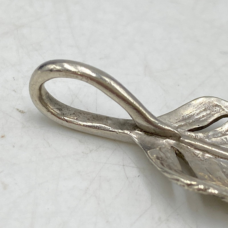 【中古品】【メンズ/レディース】 SAAD サード 925 K18 FEATHER SUN SYMBOL PENDANT TOP フェザー サン シンボル ペンダントトップ アクセサリー 191-260913-as-19-izu カラー：シルバー 万代Net店